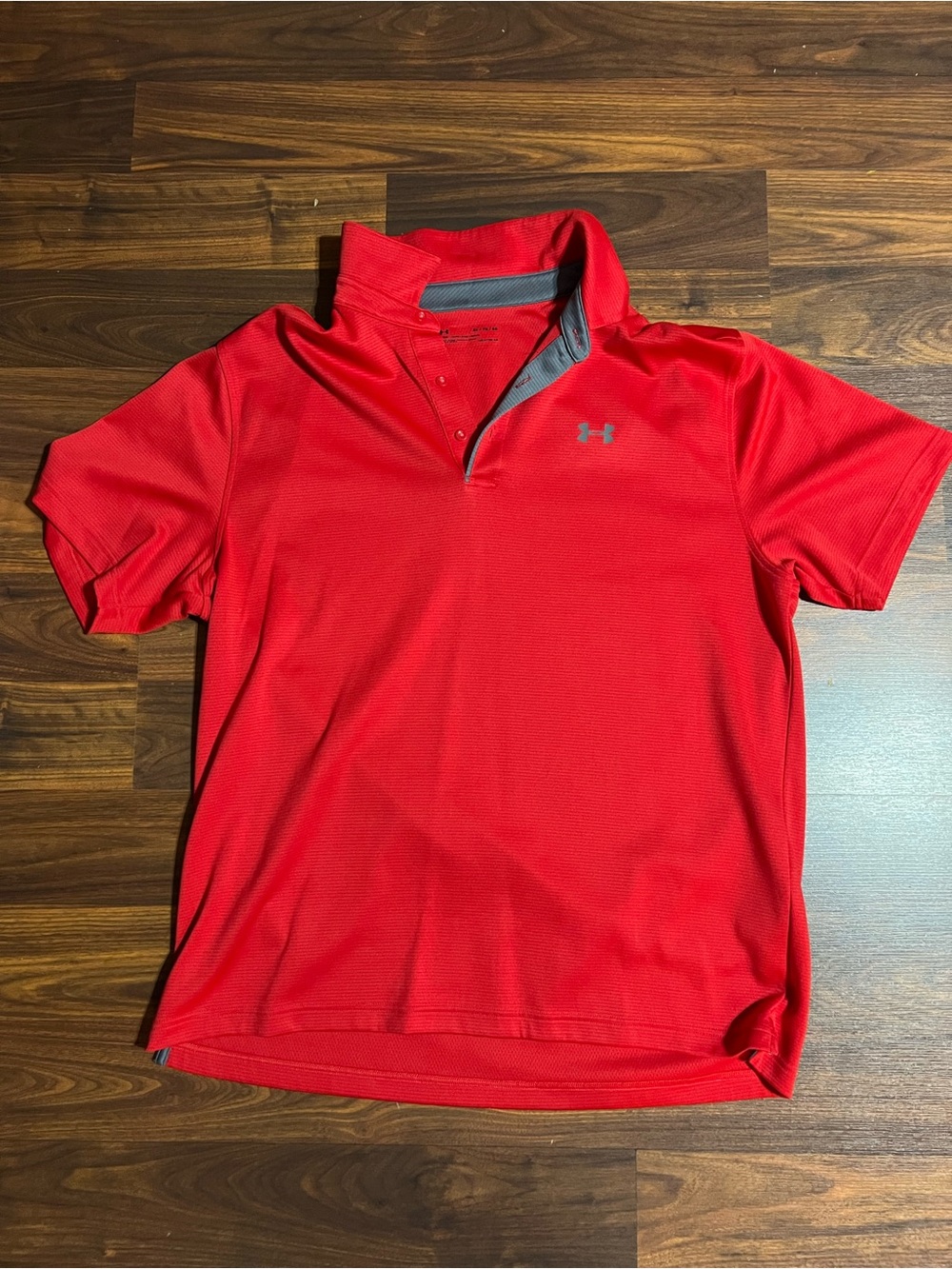 Under Armour mens red Performance Polo